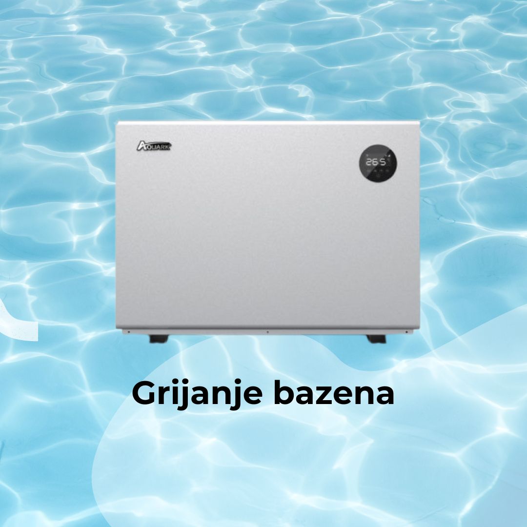 Grijanje bazena